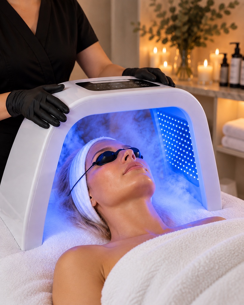 LED Phototherapy Facial at Cedar Beauty
